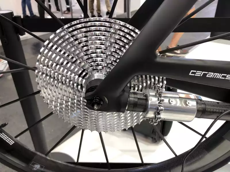 Chainless drivetrain with CeramicSpeed drive.