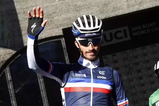 France to Support Julien Alaphilippe at Yorkshire World Championships