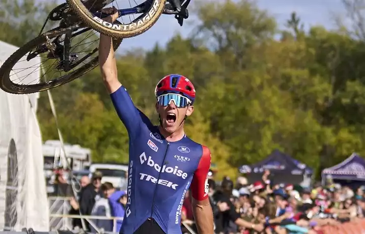 Sven Nys is enjoying his son's Waterloo World Cup victory as "a moment I will never forget