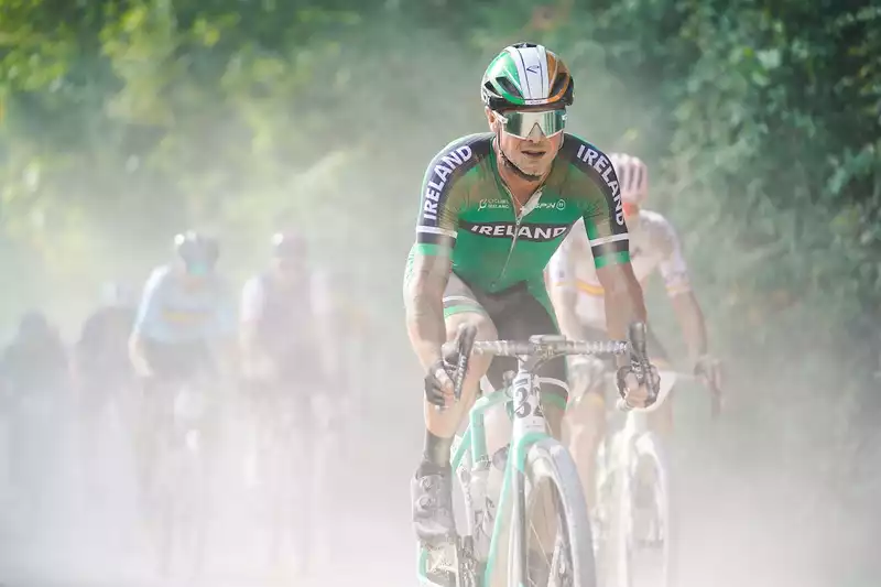 No surprise at Nicolas Roche's dominance of road riders at the uci Gravel World