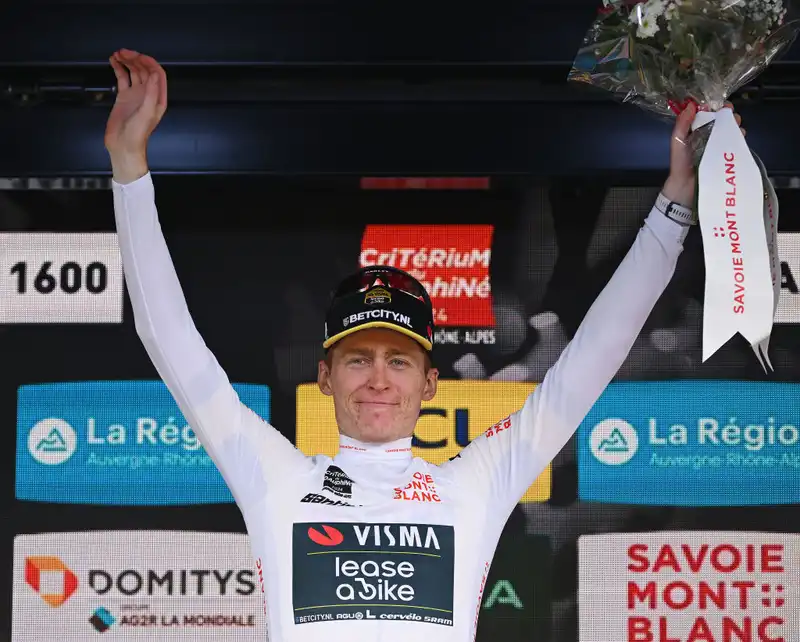 "I passed the test" - Matteo Jorgenson surprises himself with a second place finish at the Dauphine Queen stage