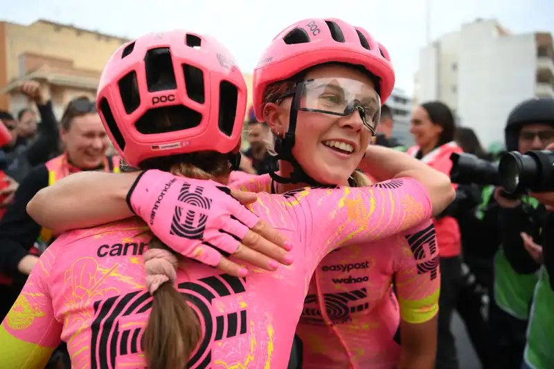 Kim Katzow signs new contract with EF Education Cannondale after strong spring campaign