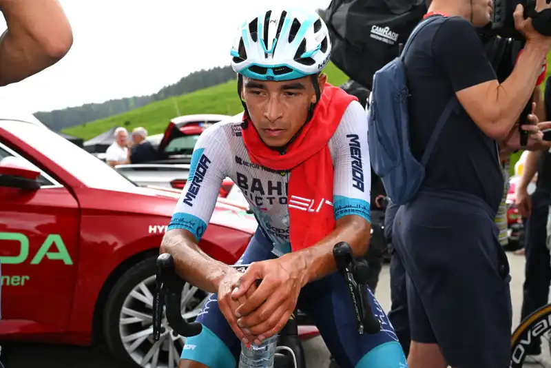 Santiago Buitrago named Bahrain's winning leader at the Tour de France